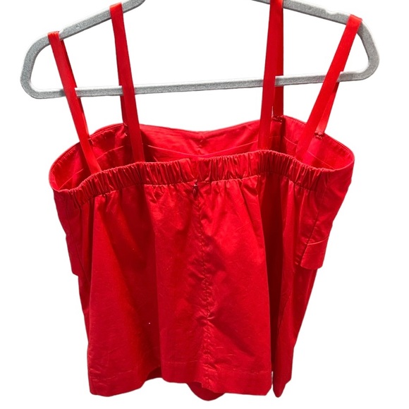 J.Crew Red Strapless top - Size 12 - Picture 2 of 4